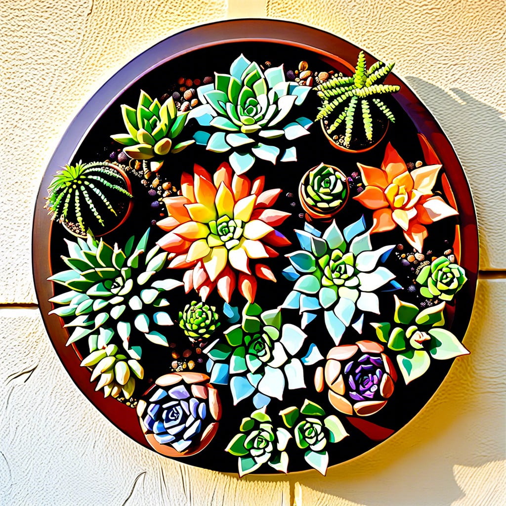 succulent wall planter