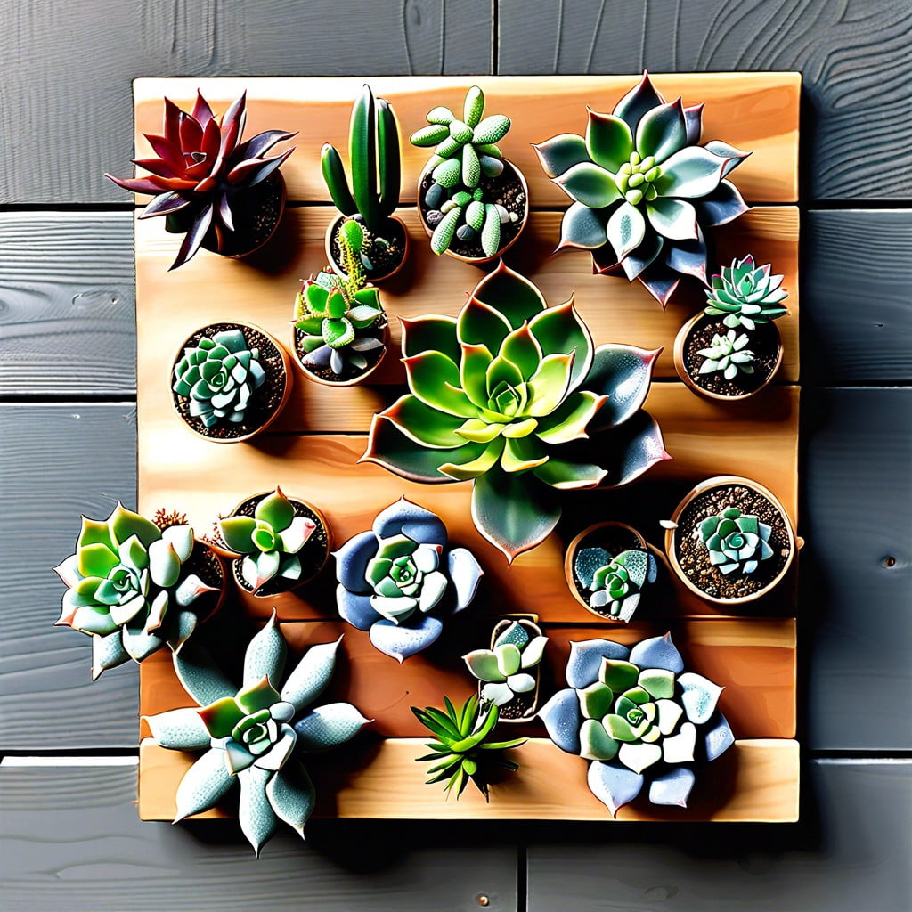 succulent wall planters