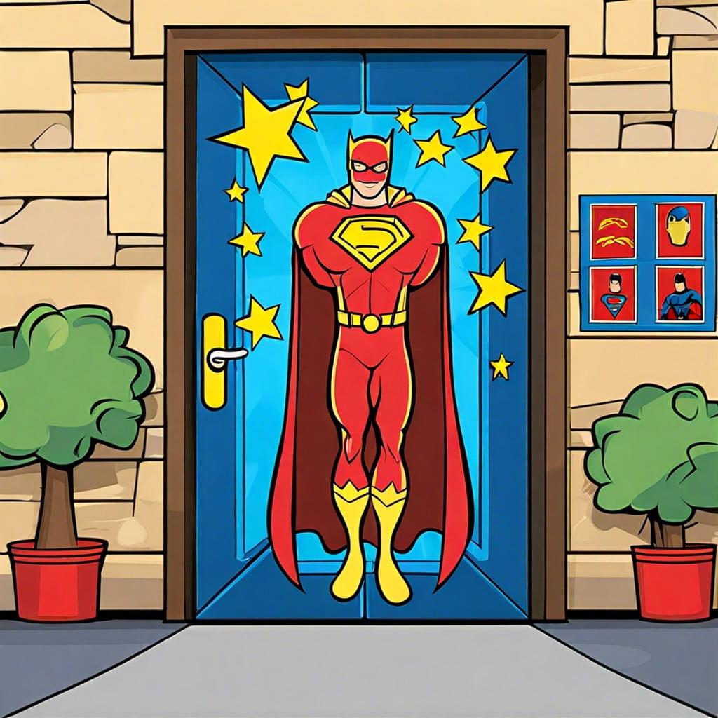 superhero academy superhero lair entrance