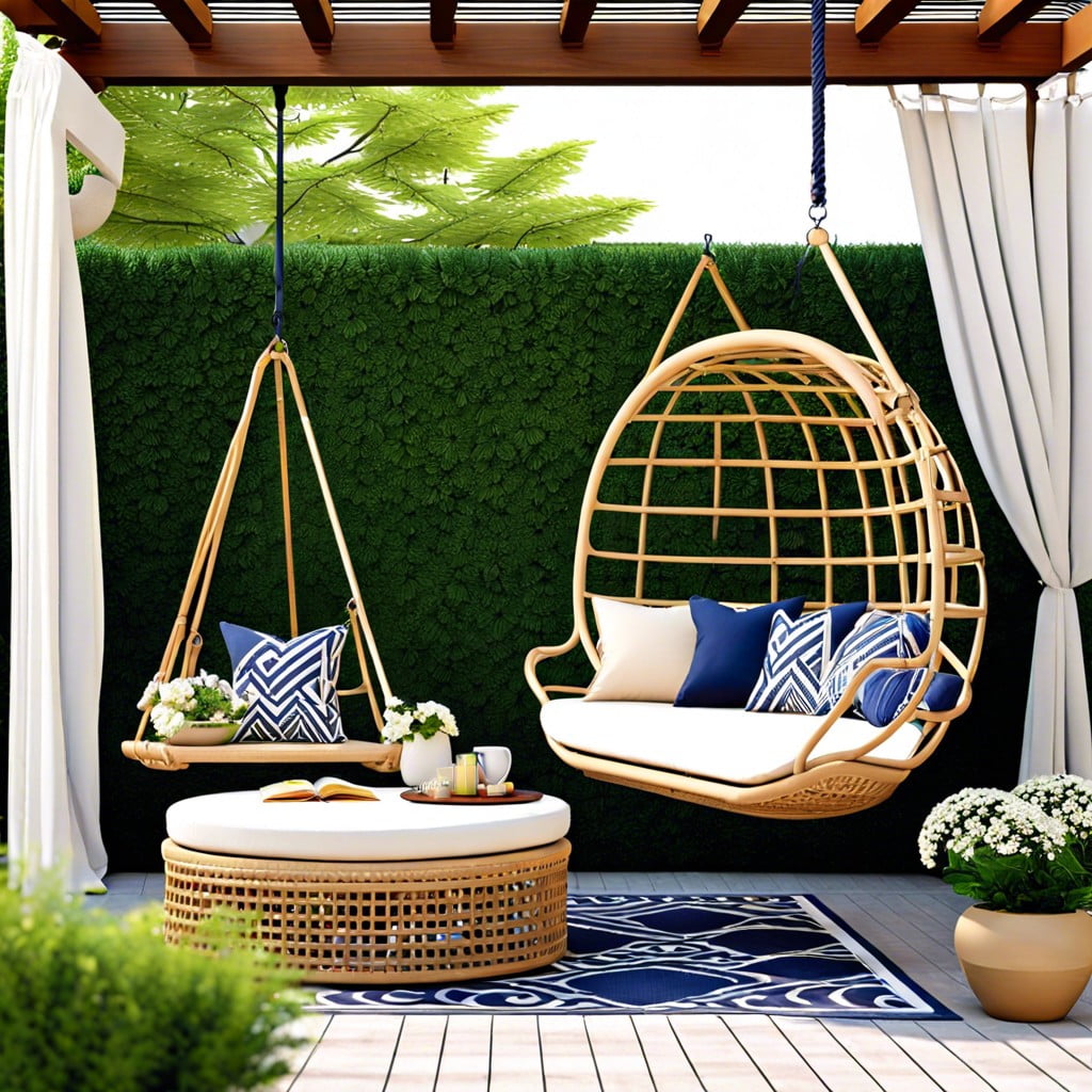 swing chair or daybed