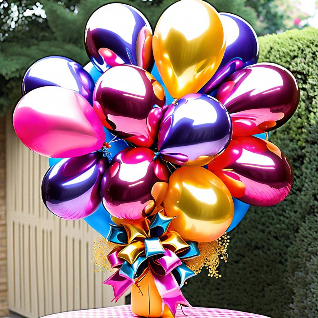 themed balloon bouquets