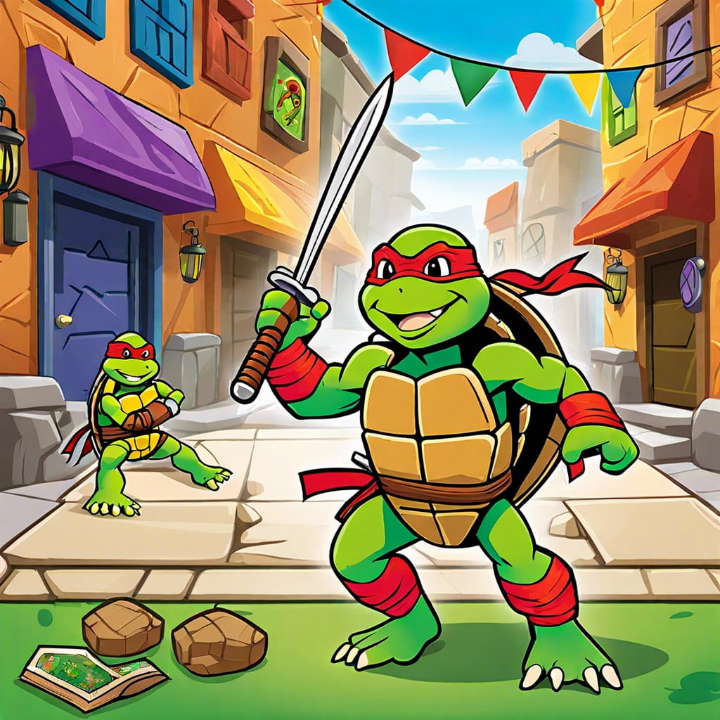 tmnt scavenger hunt