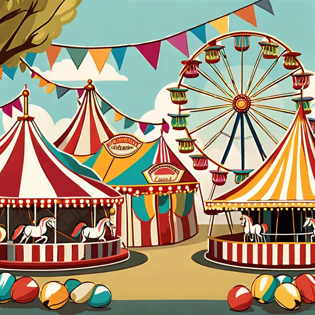 vintage carnival theme