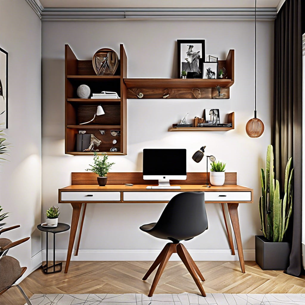 wall mounted desks