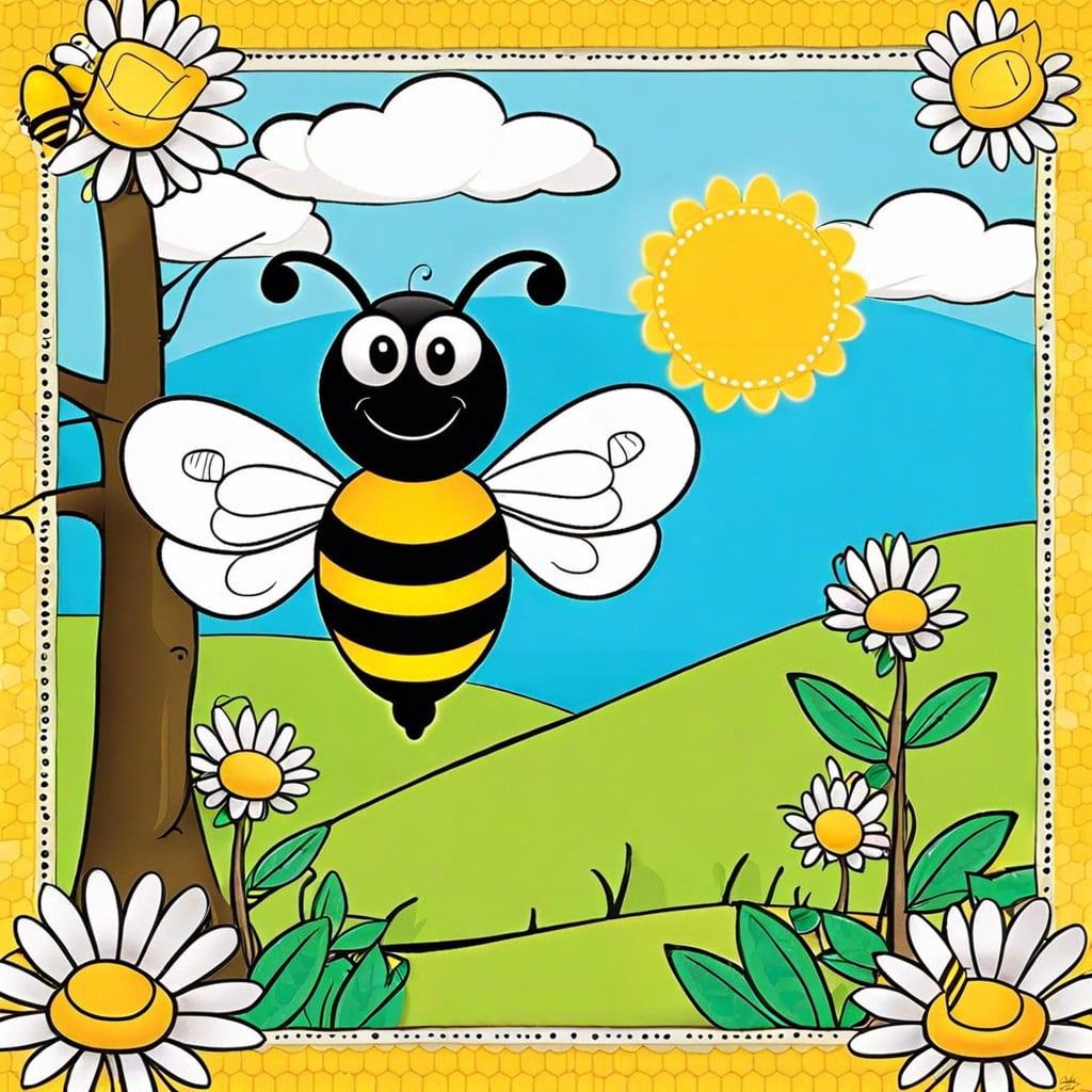 we bee lieve in you – bee theme with positive messages