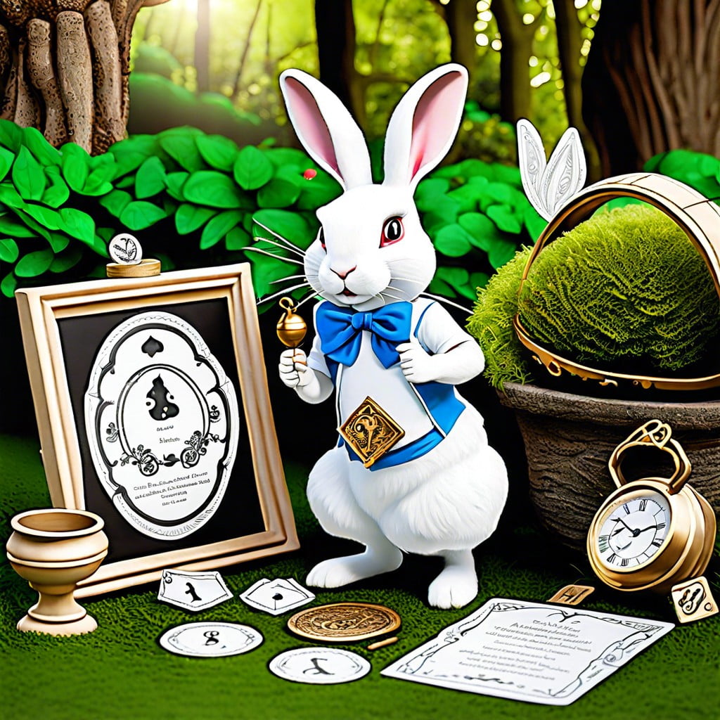 white rabbit treasure hunt