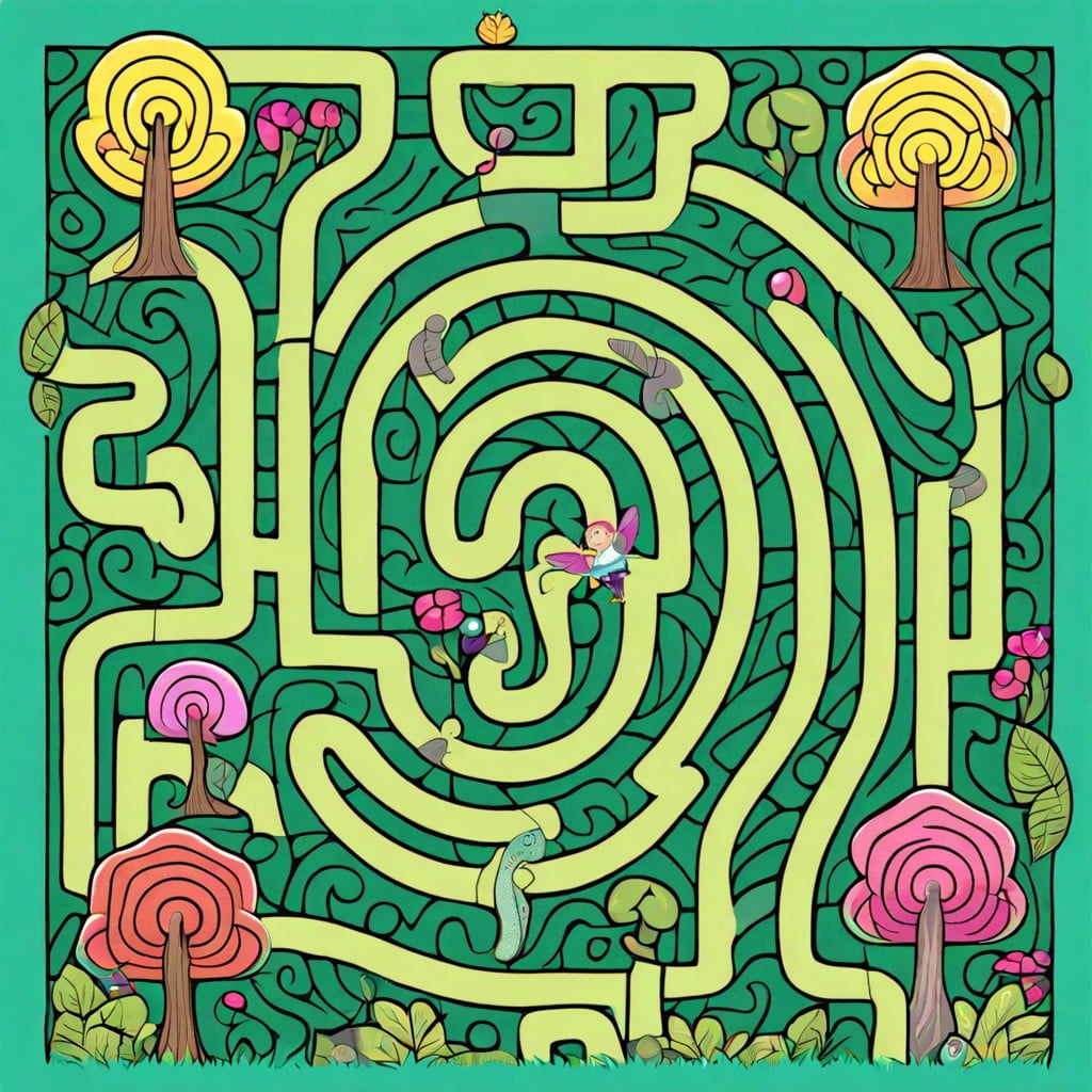 wonderland maze