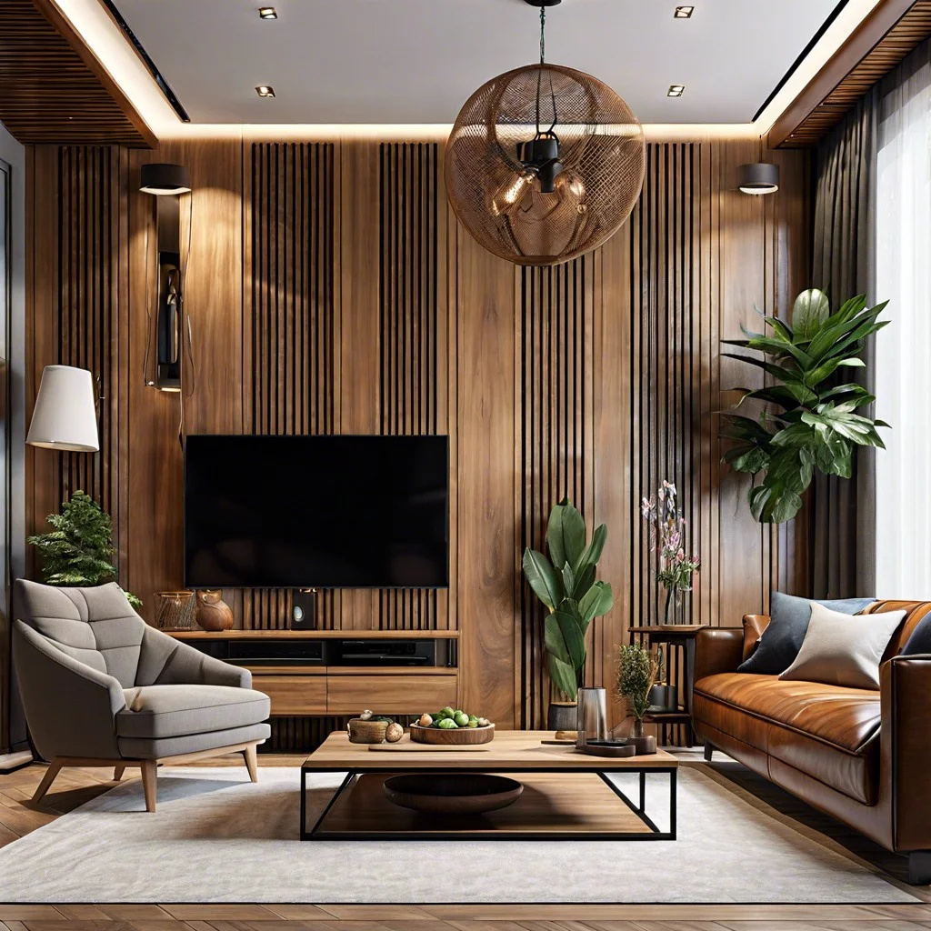 wooden paneling
