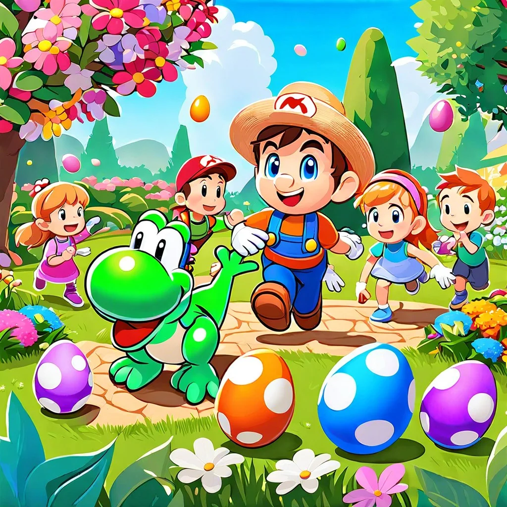 yoshi egg hunt