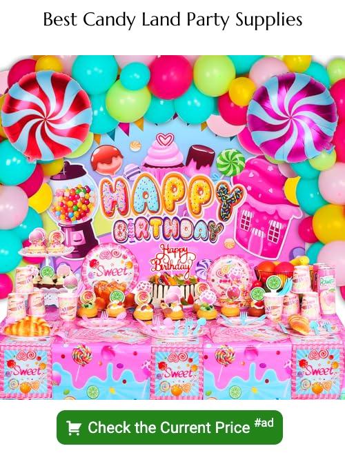 Candy Land party supplies