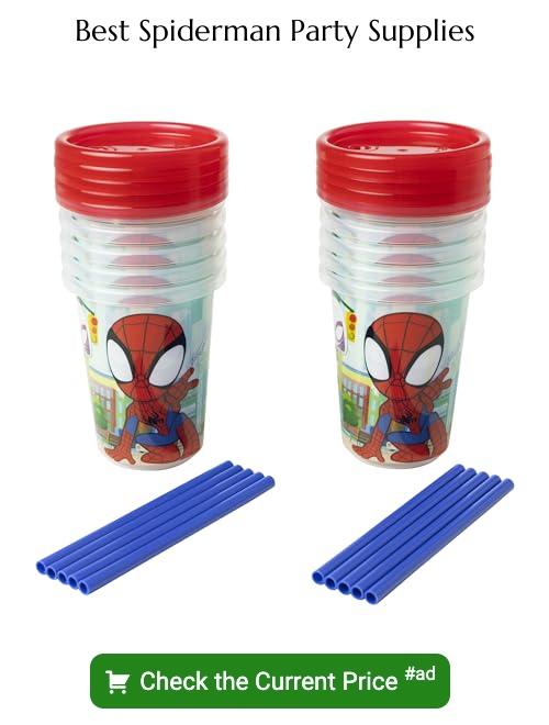 Spiderman party supplies