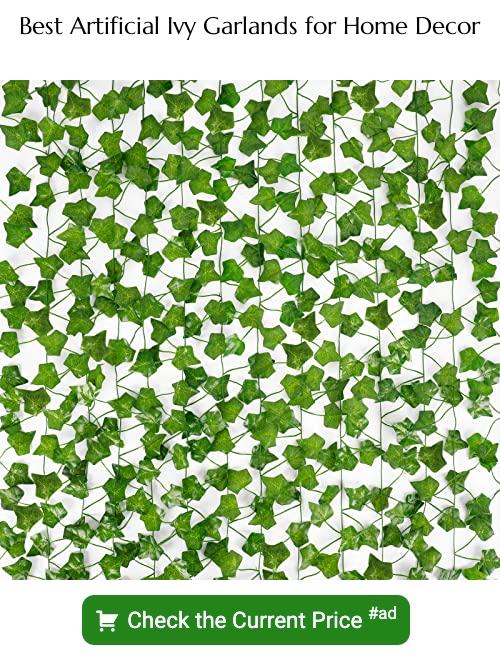 artificial ivy garlands for home decor