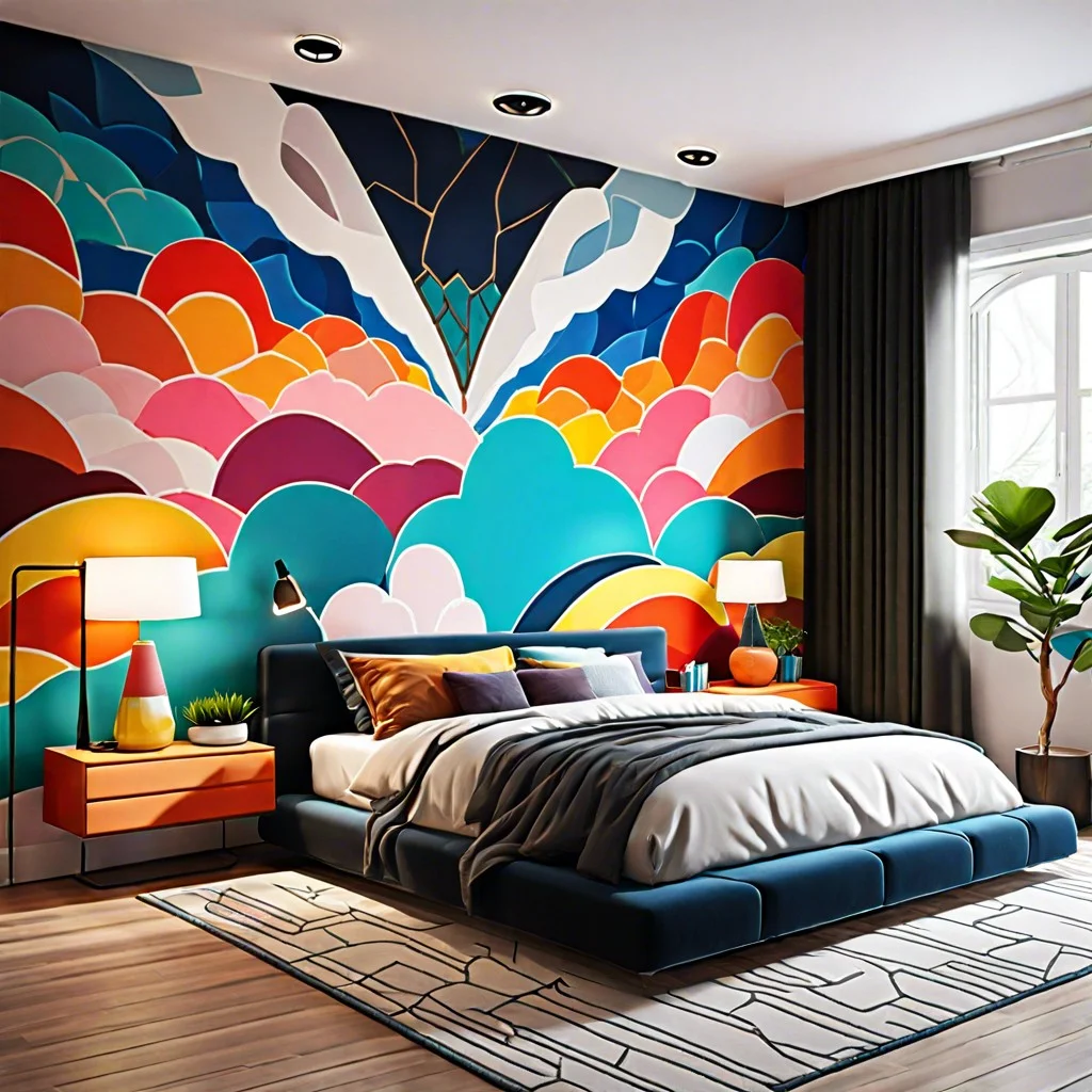 artistic mural wall