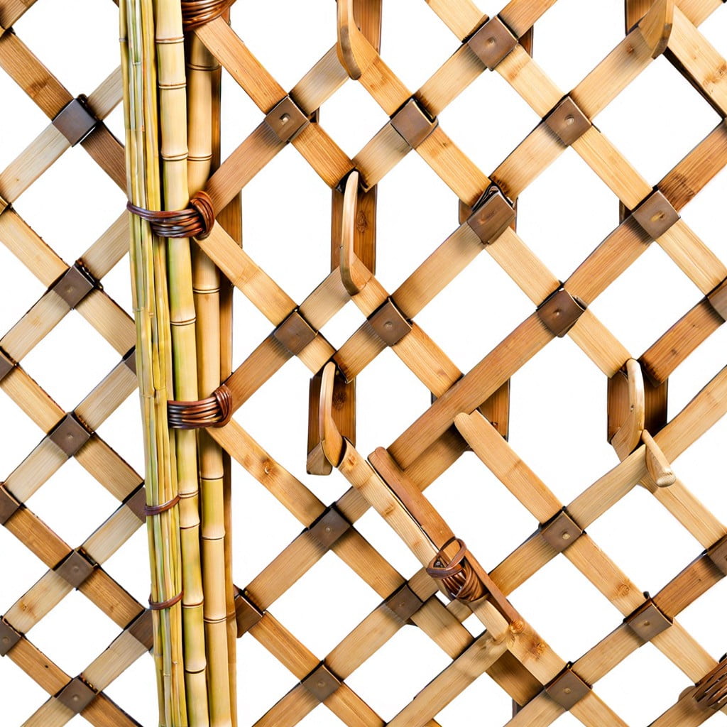 bamboo slat lattice