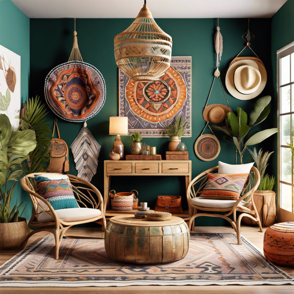 boho chic accents