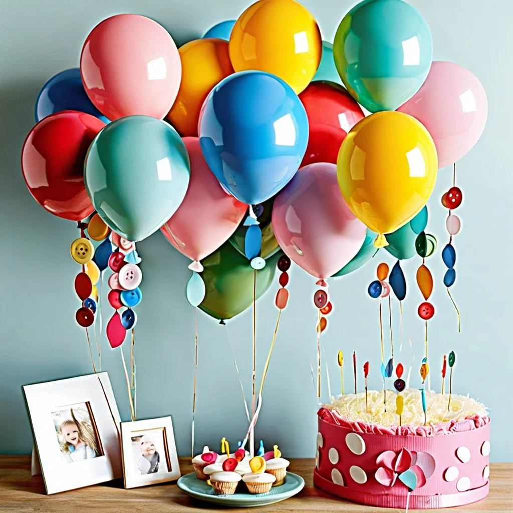 button balloons