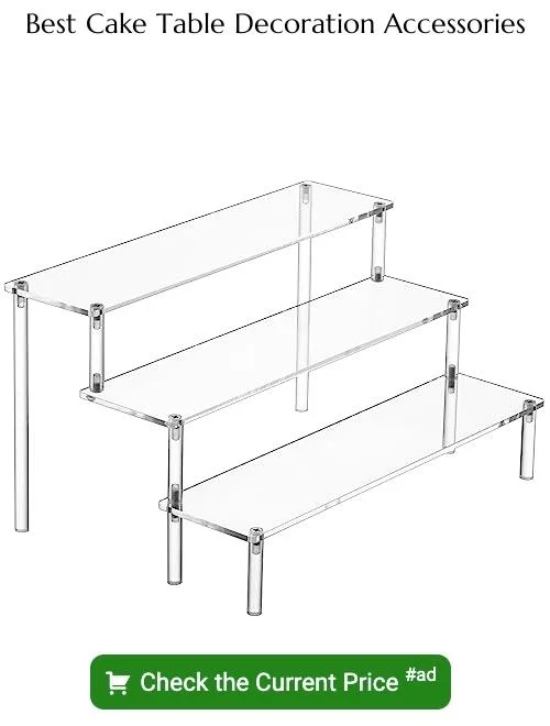 cake table decoration accessories