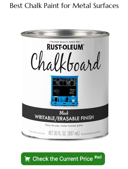 chalk paint for metal surfaces