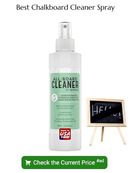 chalkboard cleaner spray