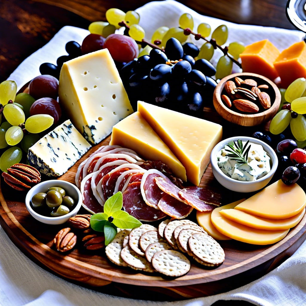 cheese and charcuterie boards