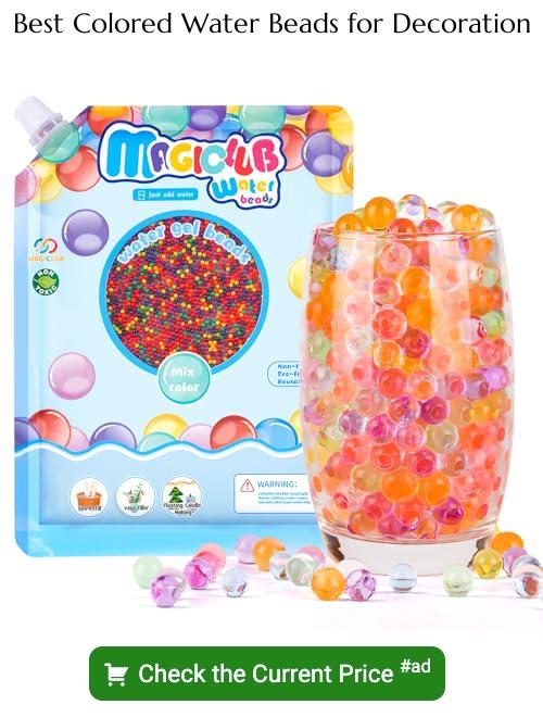 colored water beads for decoration