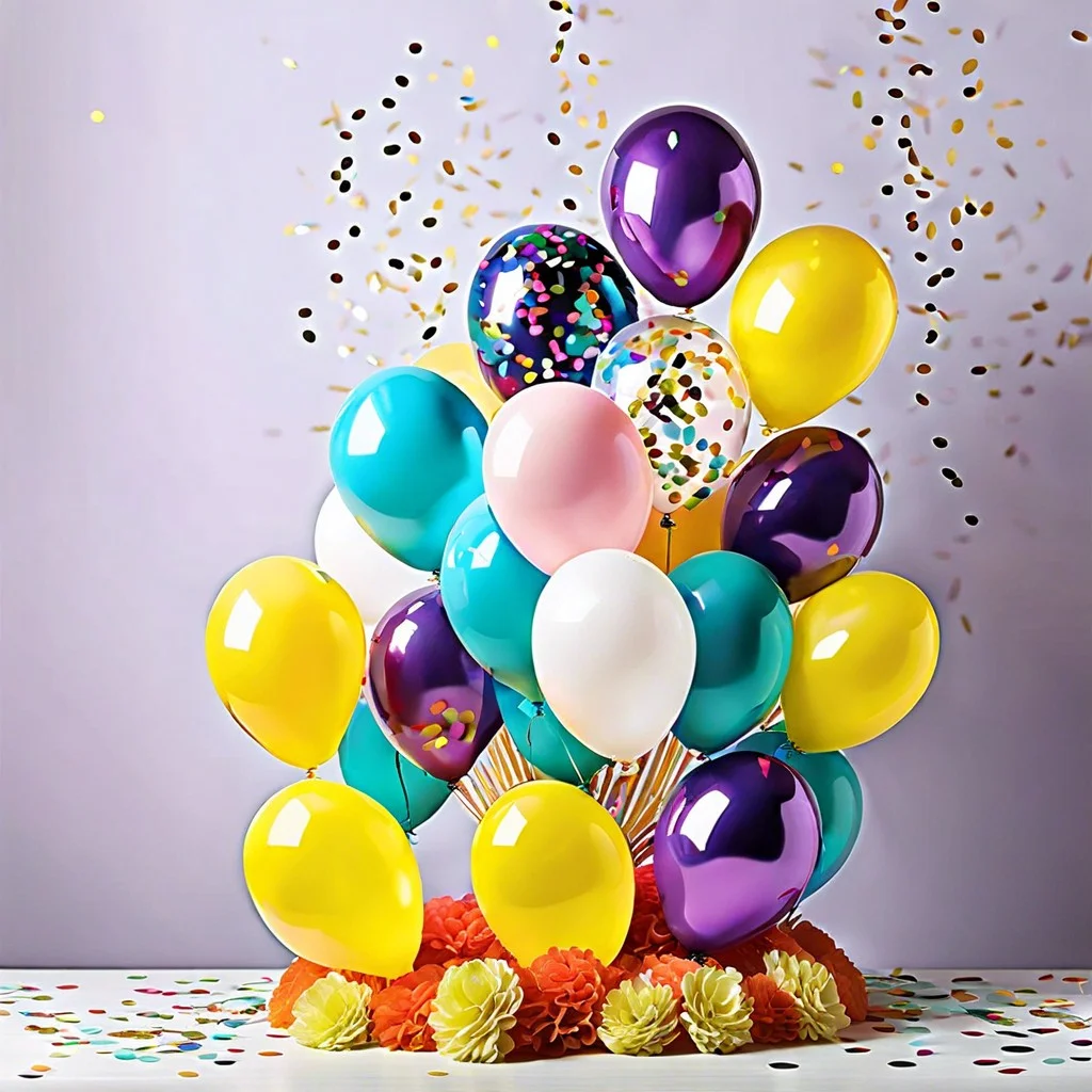 confetti balloons
