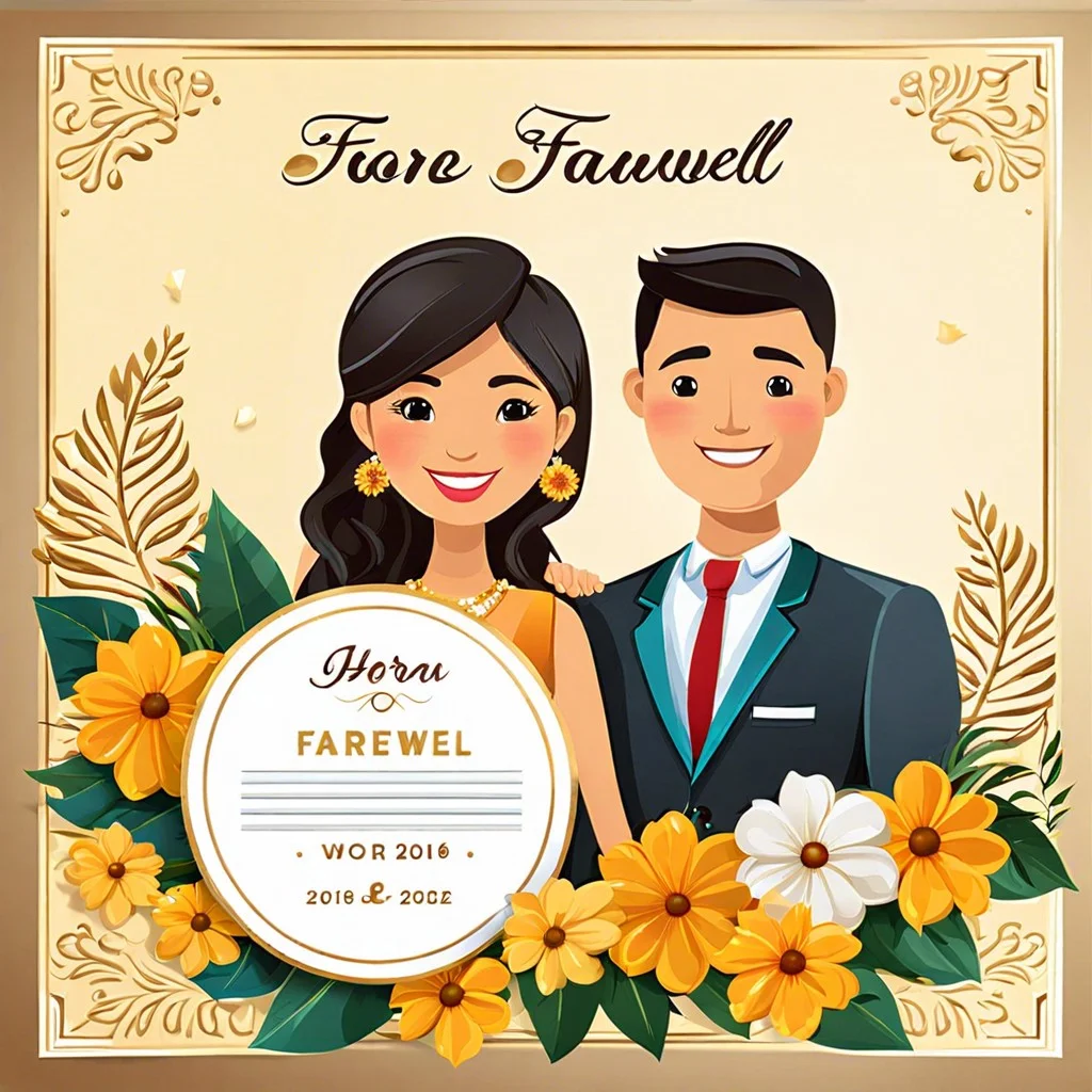 customized farewell banner