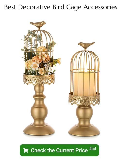 decorative bird cage accessories
