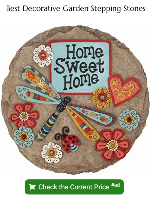 decorative garden stepping stones