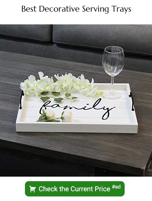 decorative serving trays