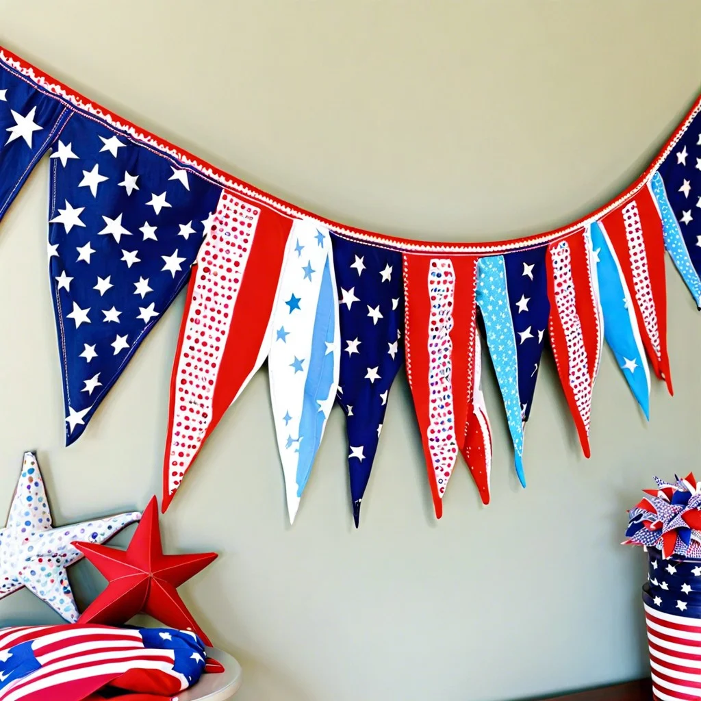 diy bandana garland