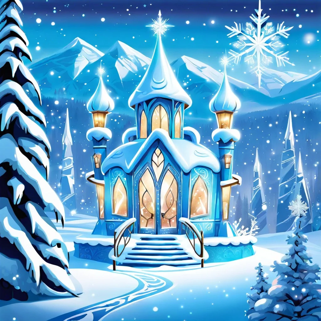 elsas magic snow play area