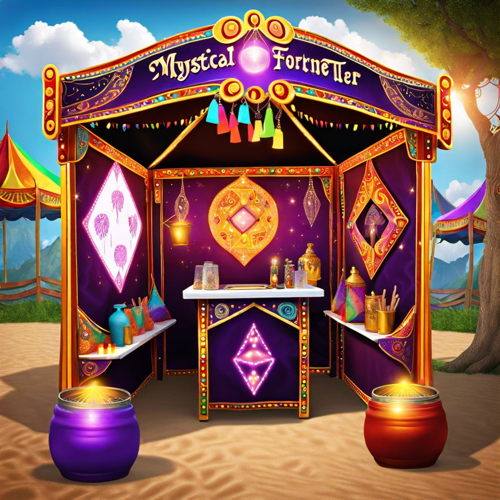 fortune teller booth
