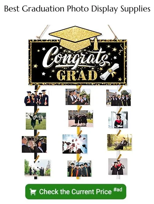 graduation photo display supplies