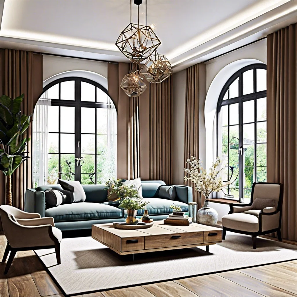 hang mirrors to create depth