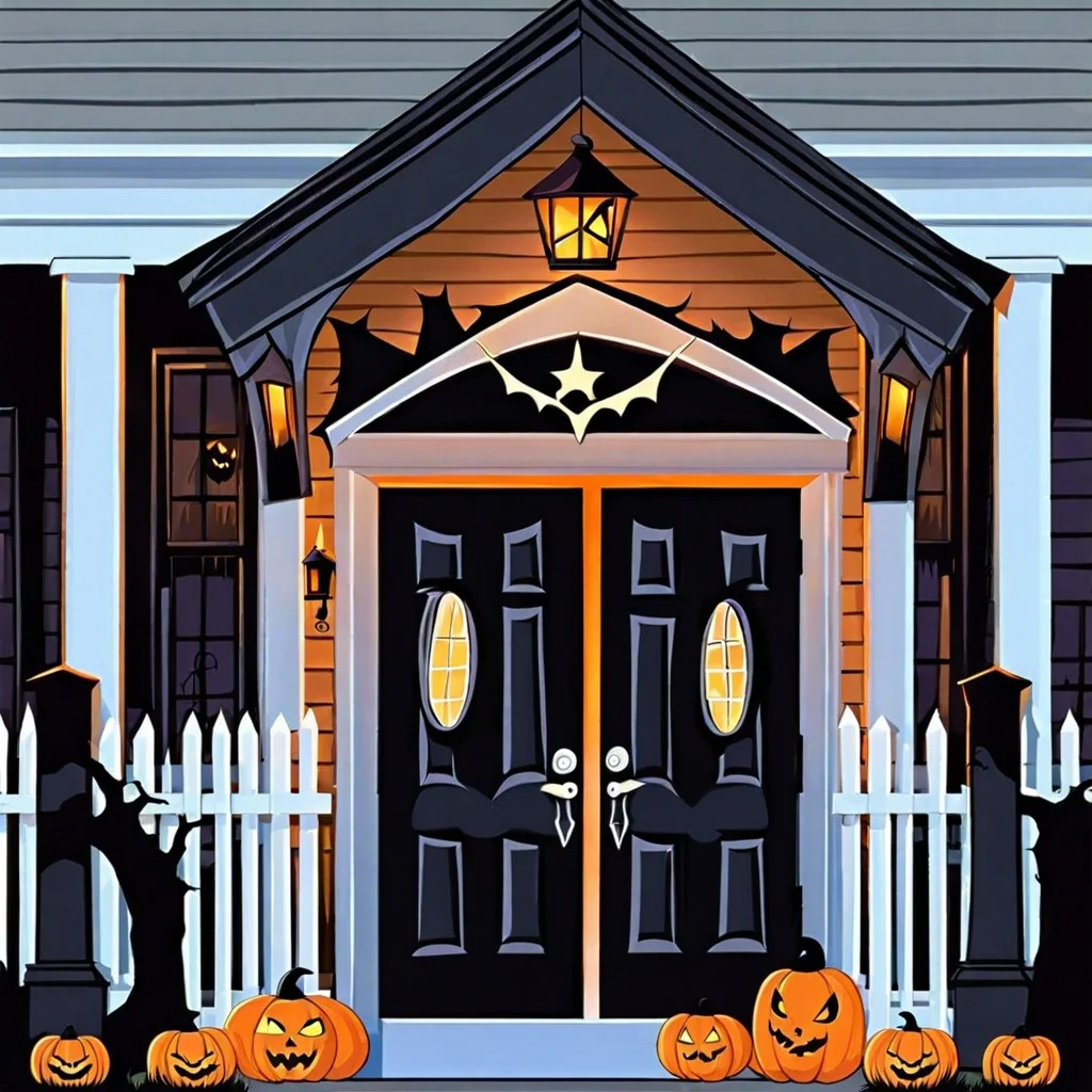 haunted house facade