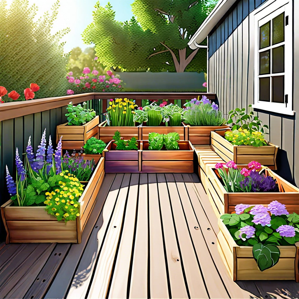 herb garden boxes