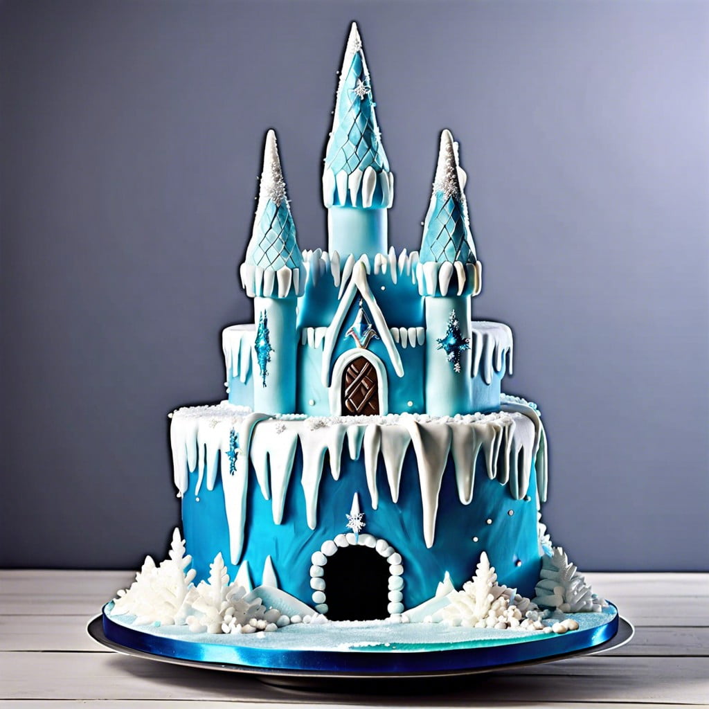 ice castle cake