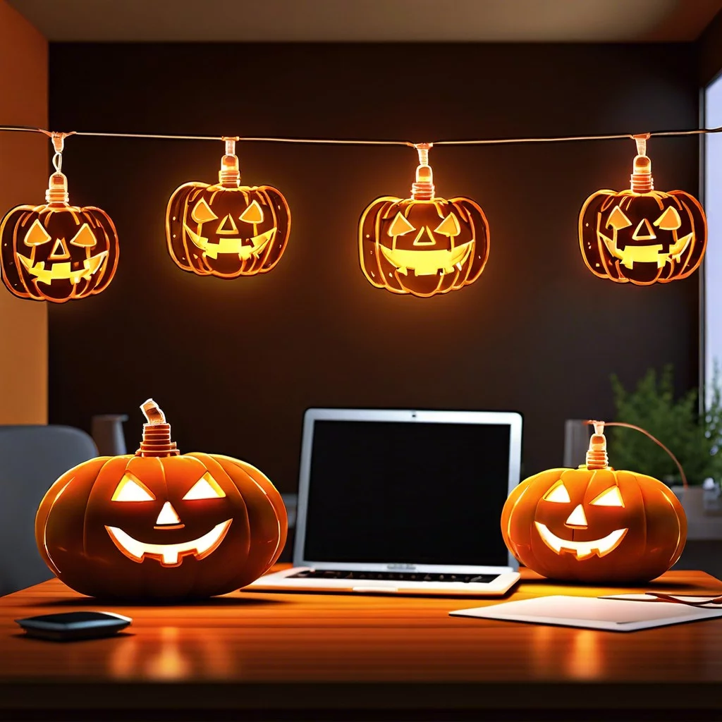 jack o lantern string lights