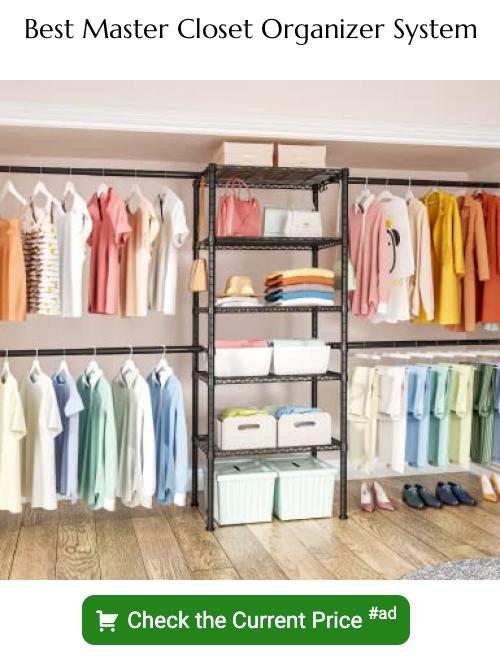 master closet organizer system