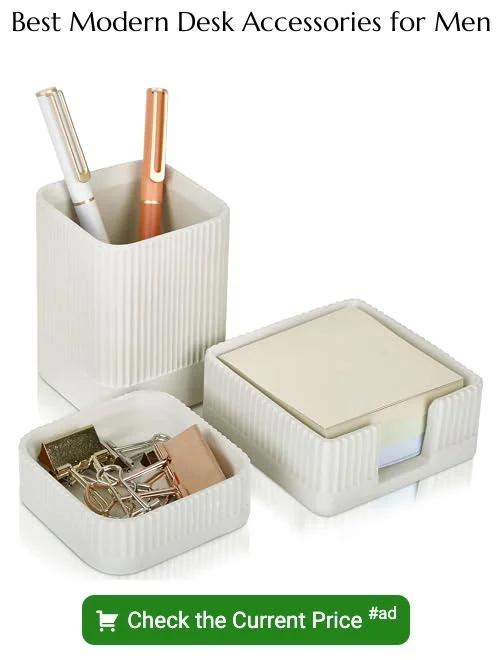 modern desk accessories for men
