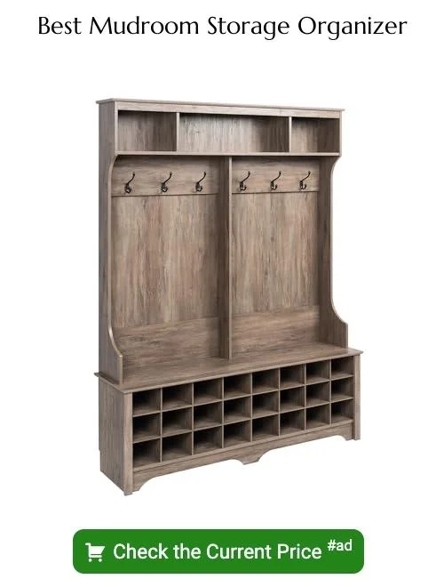 mudroom storage organizer