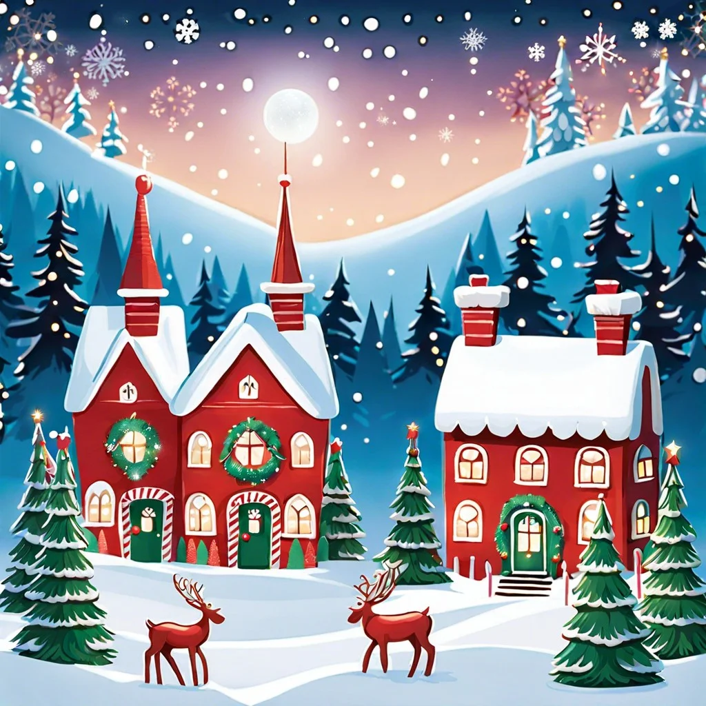 north pole village