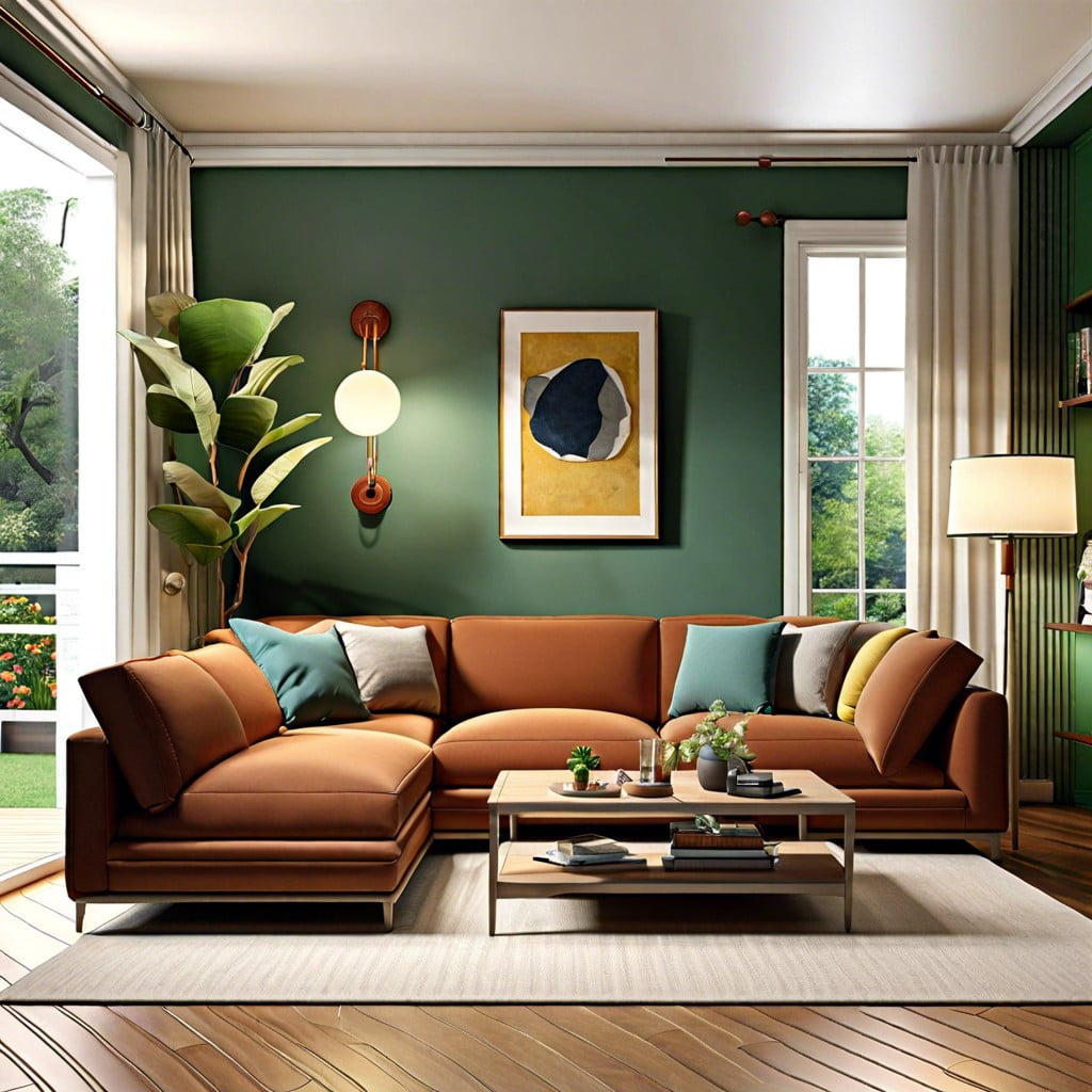 opt for a compact sectional sofa