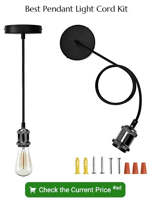 pendant light cord kit