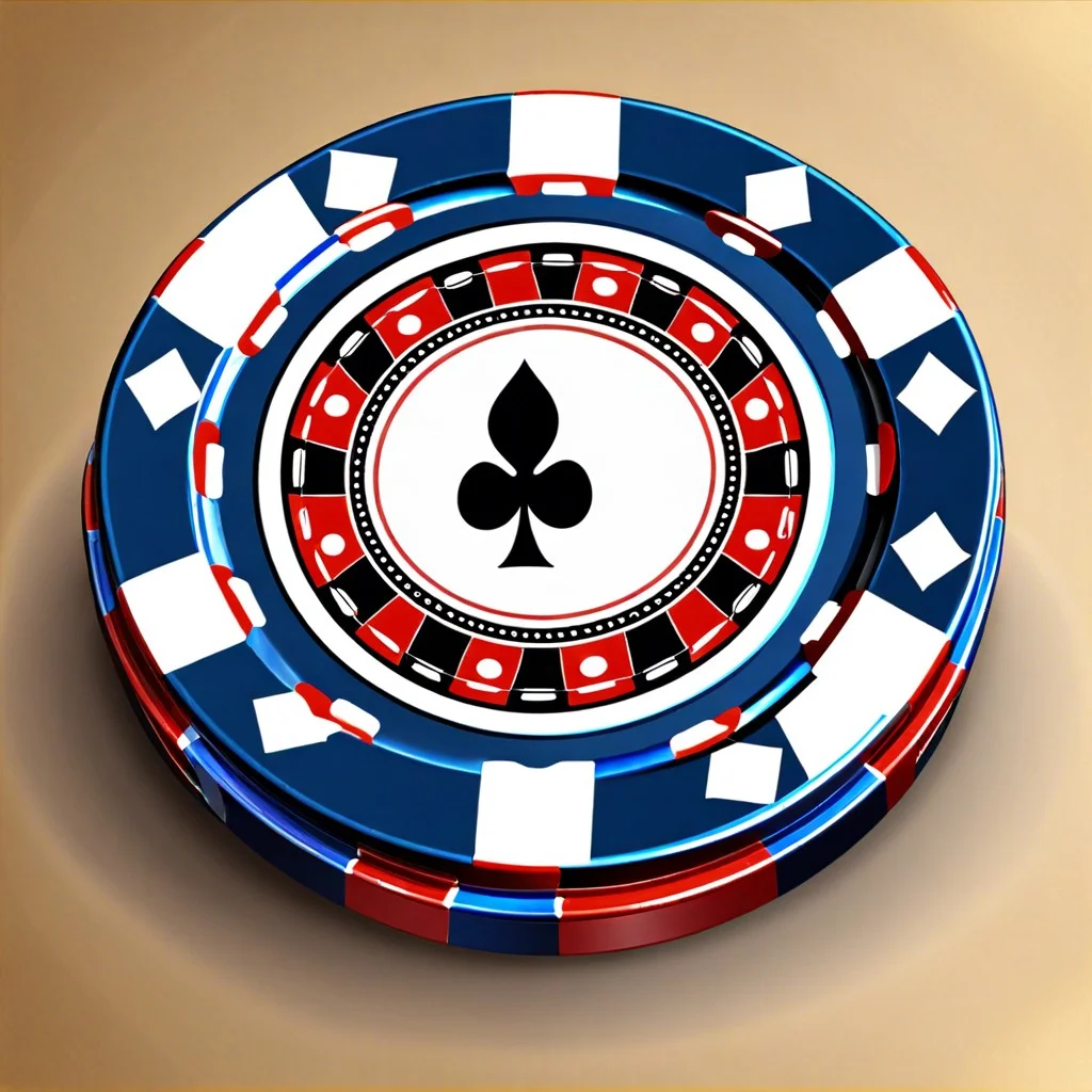 poker chip centerpieces