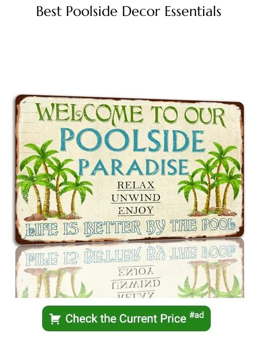 poolside decor essentials