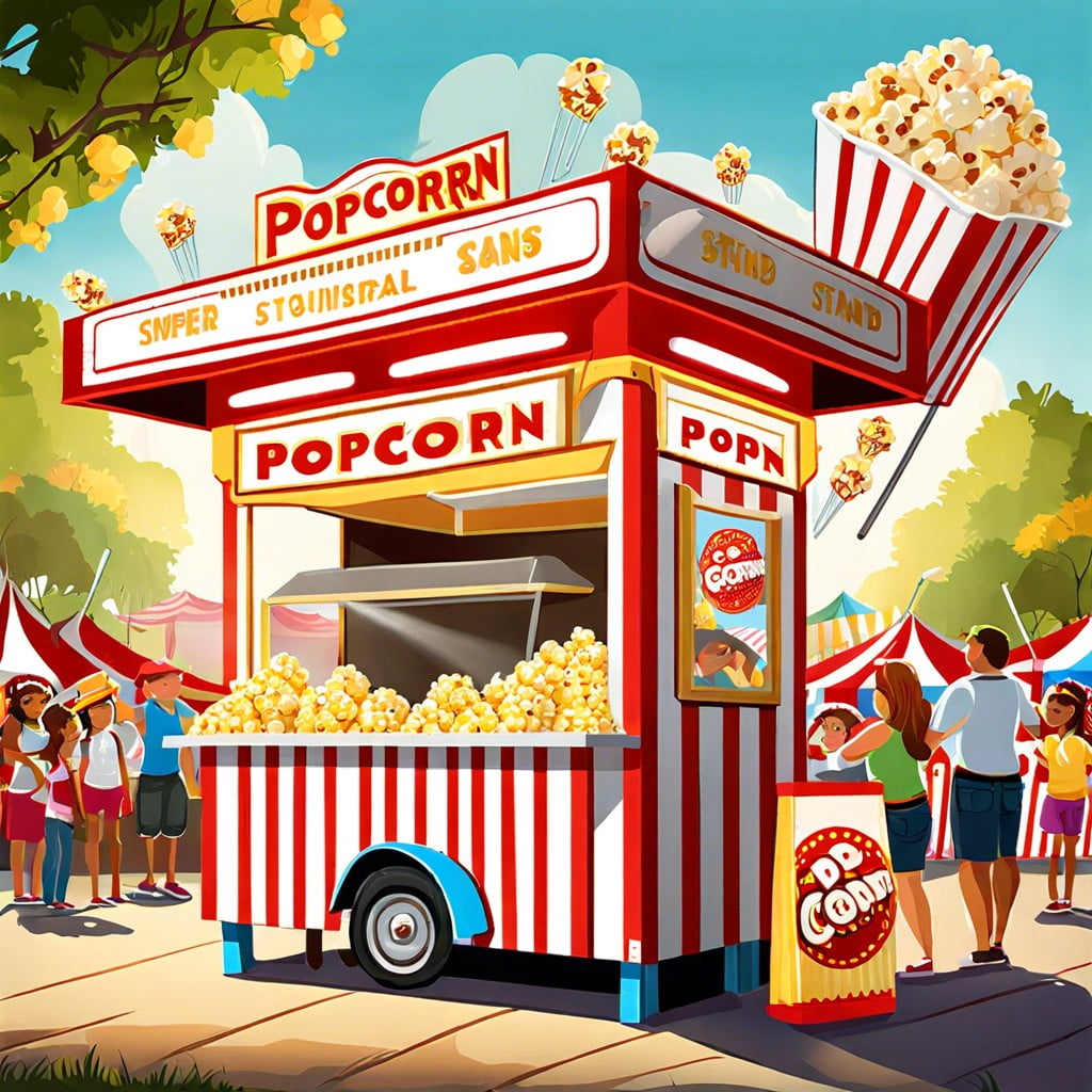 popcorn stand