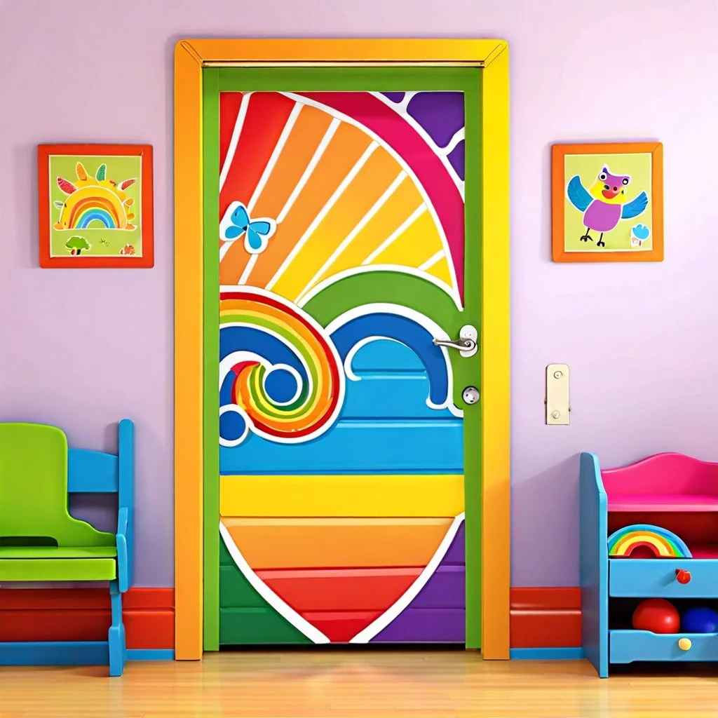 rainbow of colors