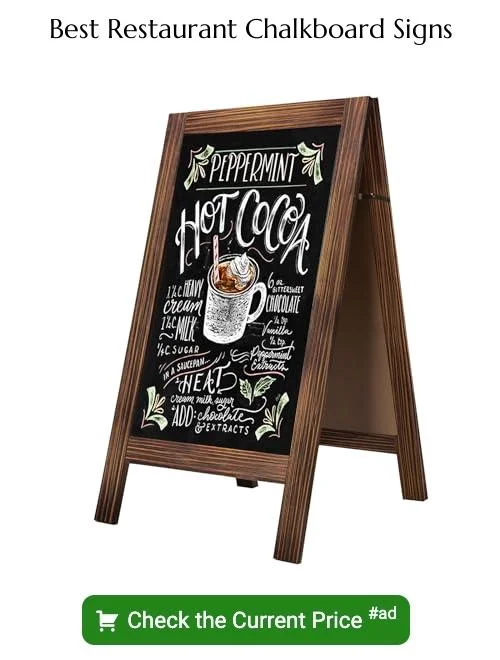 restaurant chalkboard signs